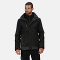 Black-Seal Grey - Side - Regatta Mens Contrast 3 In 1 Jacket