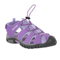 Amethyst Purple-Lilac - Front - Regatta Childrens-Kids Westshore Sandals