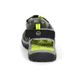 Black-Lime Green - Lifestyle - Regatta Childrens-Kids Westshore Sandals