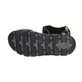 Briar Grey-Lime Punch - Close up - Regatta Childrens-Kids Kota Drift Sandals