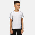 White-Navy - Back - Regatta Childrens-Kids Beijing T-Shirt