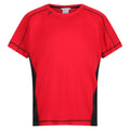 Classic Red-Black - Front - Regatta Childrens-Kids Beijing T-Shirt