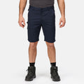 Navy - Back - Regatta Mens Pro Cargo Shorts