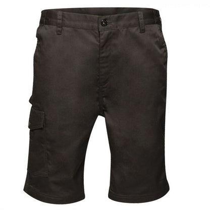 Black - Front - Regatta Professional Mens Cargo Shorts