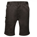 Black - Front - Regatta Mens Pro Cargo Shorts