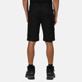 Black - Side - Regatta Mens Pro Cargo Shorts