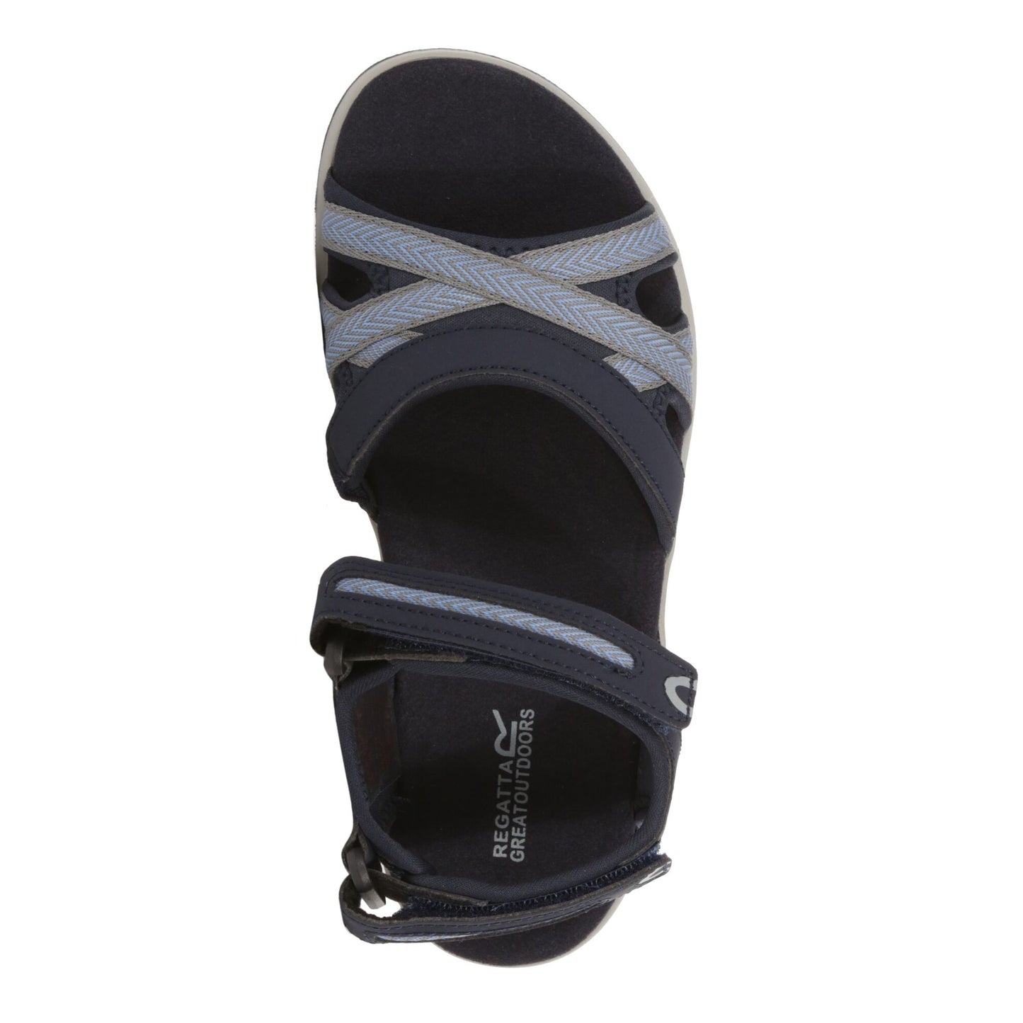 Navy-Blue Skies - Lifestyle - Regatta Womens-Ladies Santa Clara Sandals