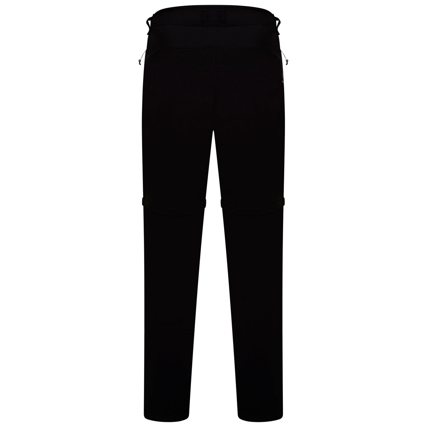 Black - Side - Dare 2B Mens Tuned In II Multi Pocket Zip Off Walking Trousers