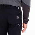 Black - Pack Shot - Dare 2B Mens Tuned In II Multi Pocket Zip Off Walking Trousers