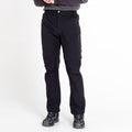 Black - Close up - Dare 2B Mens Tuned In II Multi Pocket Zip Off Walking Trousers