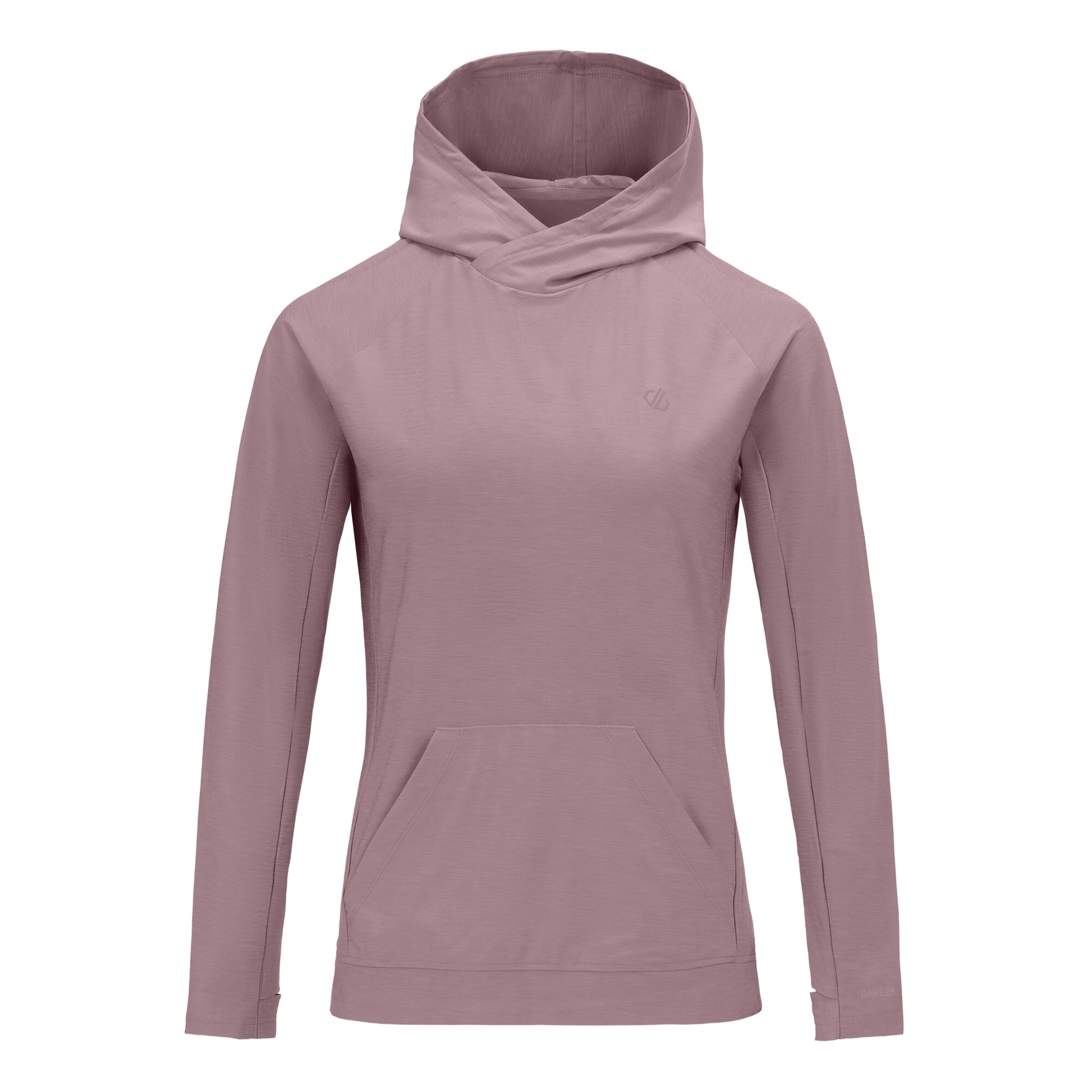 Dusky Orchid - Front - Dare 2B Womens-Ladies The Laura Whitmore Edit Sprint City Lightweight Hoodie