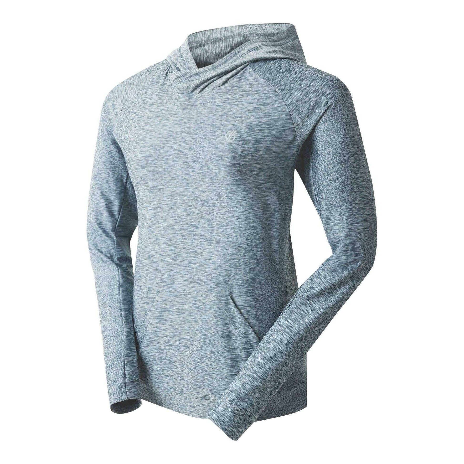 Element Grey Marl - Front - Dare 2B Womens-Ladies The Laura Whitmore Edit Sprint City Lightweight Hoodie