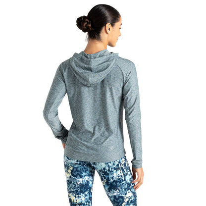 Element Grey Marl - Lifestyle - Dare 2B Womens-Ladies The Laura Whitmore Edit Sprint City Lightweight Hoodie