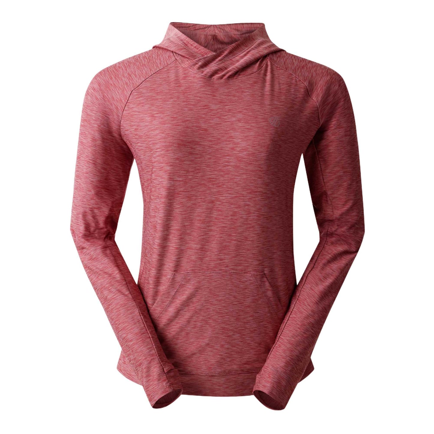 Lilas Marl - Front - Dare 2B Womens-Ladies The Laura Whitmore Edit Sprint City Lightweight Hoodie
