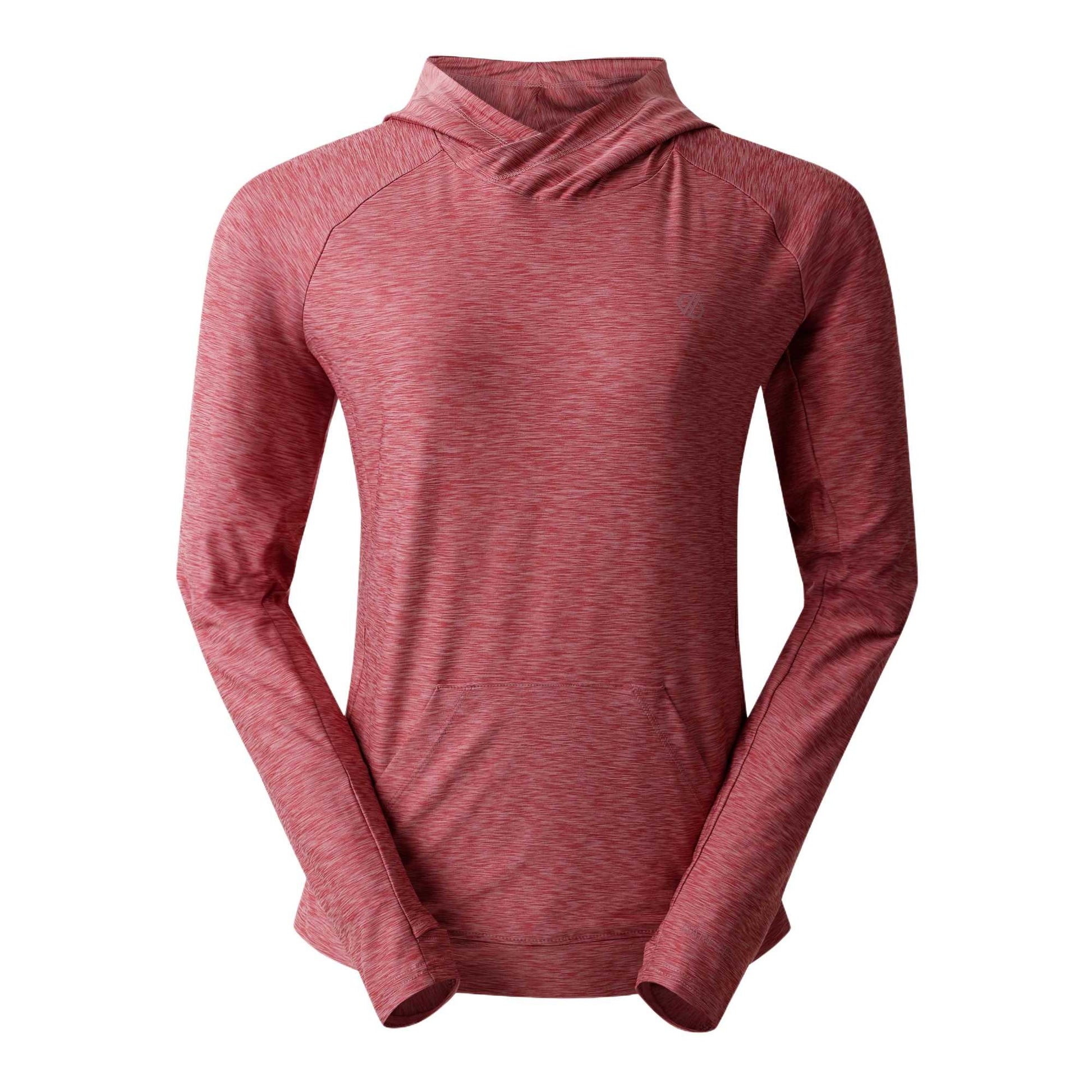 Lilas Marl - Front - Dare 2B Womens-Ladies The Laura Whitmore Edit Sprint City Lightweight Hoodie