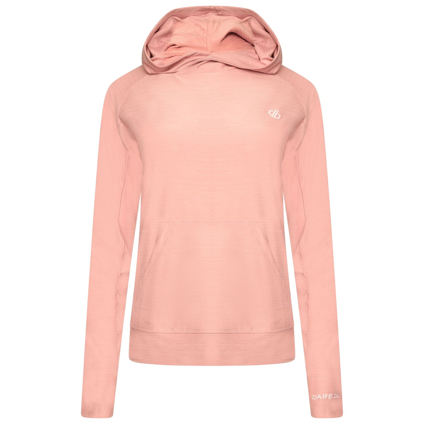 Powder Pink - Front - Dare 2B Womens-Ladies Sprint City Lightweight Hoodie