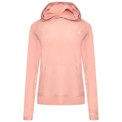 Powder Pink - Front - Dare 2B Womens-Ladies Sprint City Lightweight Hoodie