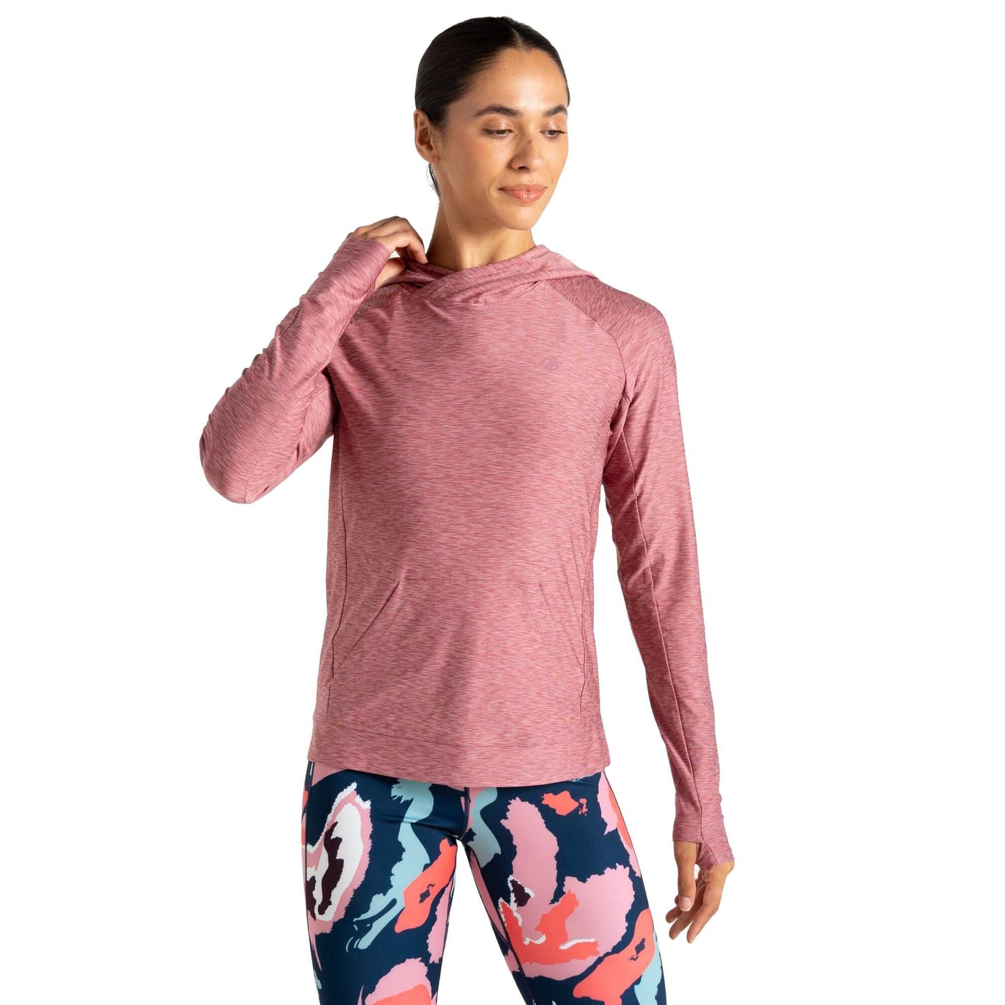 Lilas Marl - Lifestyle - Dare 2B Womens-Ladies The Laura Whitmore Edit Sprint City Lightweight Hoodie