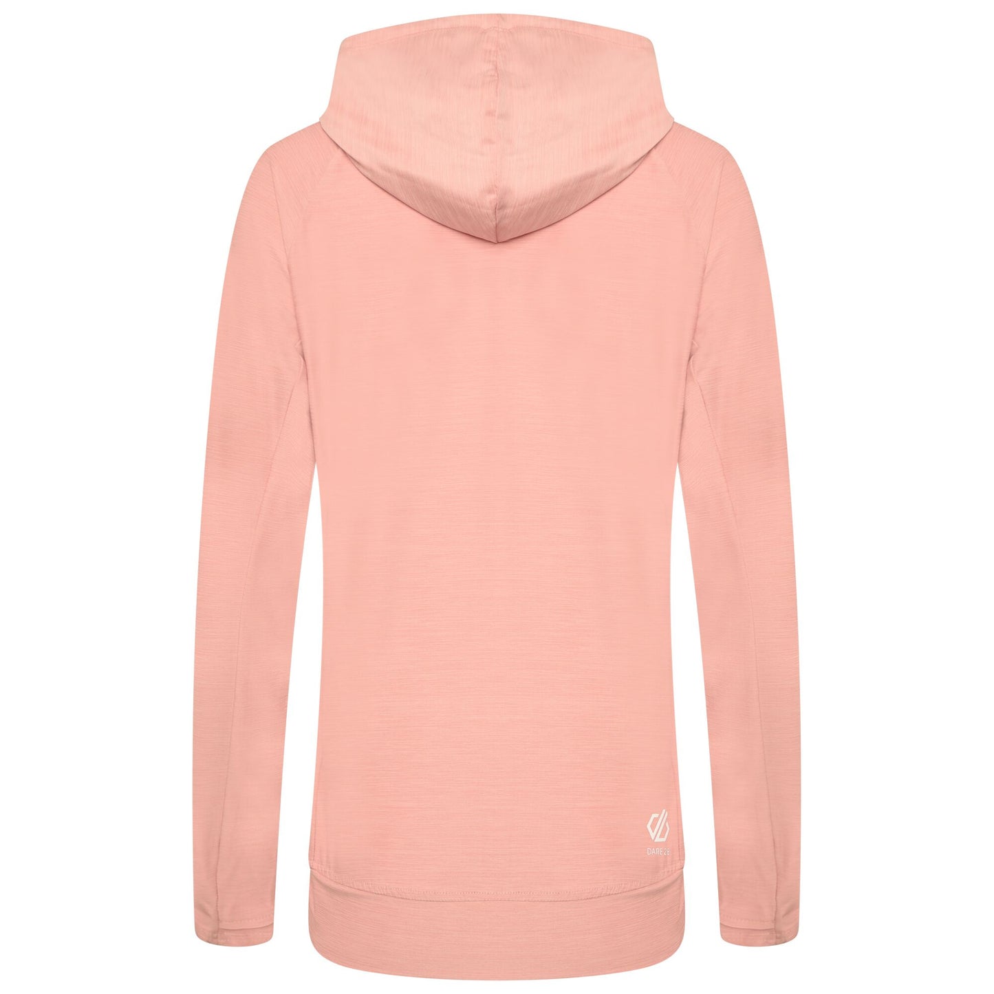 Powder Pink - Back - Dare 2B Womens-Ladies Sprint City Lightweight Hoodie