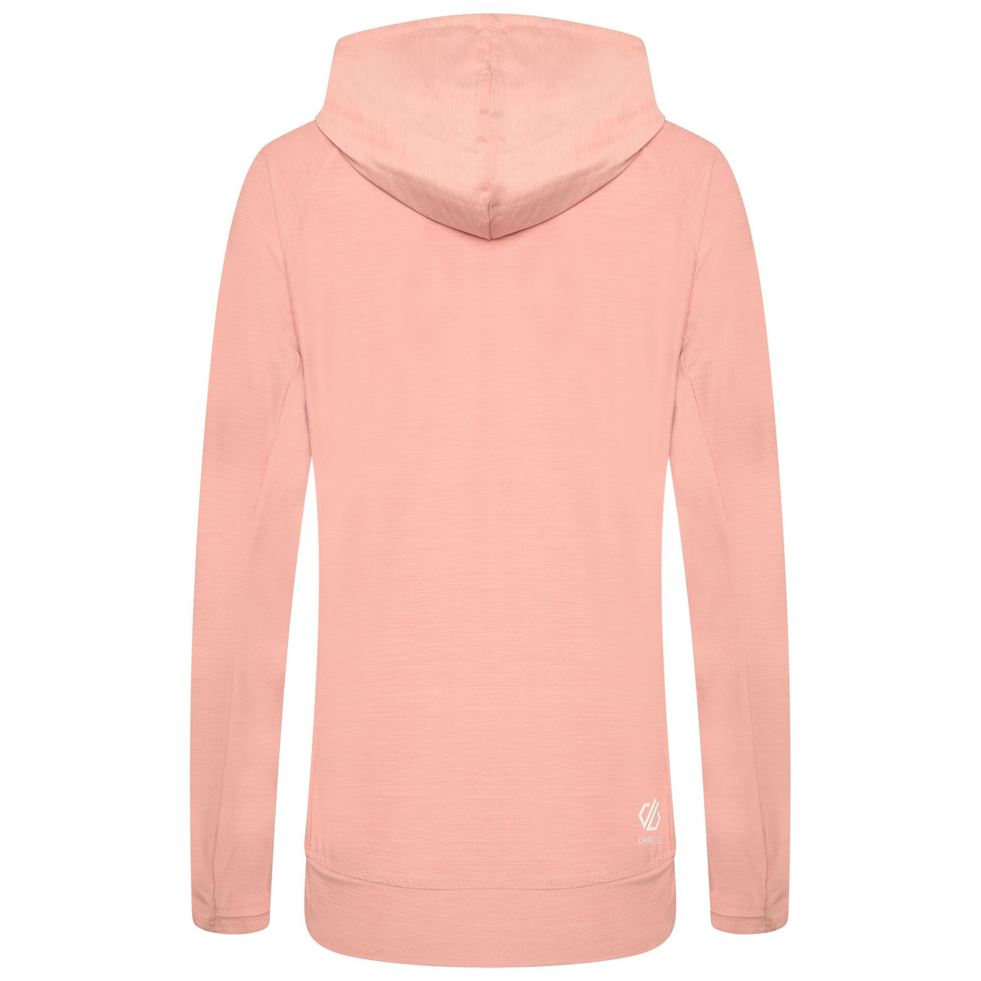 Powder Pink - Back - Dare 2B Womens-Ladies Sprint City Lightweight Hoodie