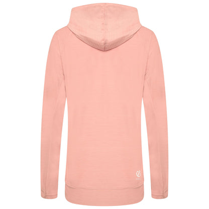 Powder Pink - Back - Dare 2B Womens-Ladies Sprint City Lightweight Hoodie