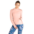 Powder Pink - Side - Dare 2B Womens-Ladies Sprint City Lightweight Hoodie