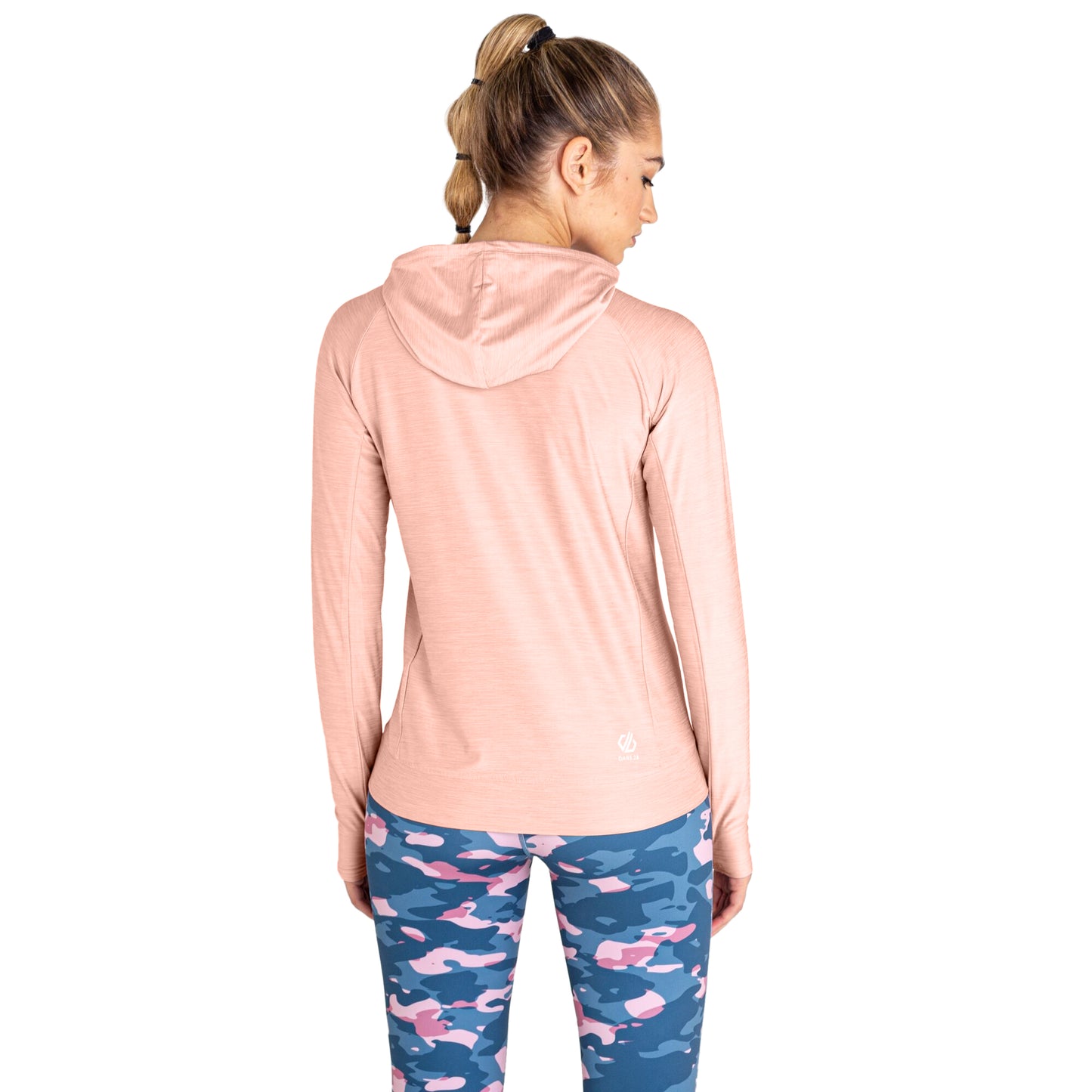 Powder Pink - Lifestyle - Dare 2B Womens-Ladies Sprint City Lightweight Hoodie
