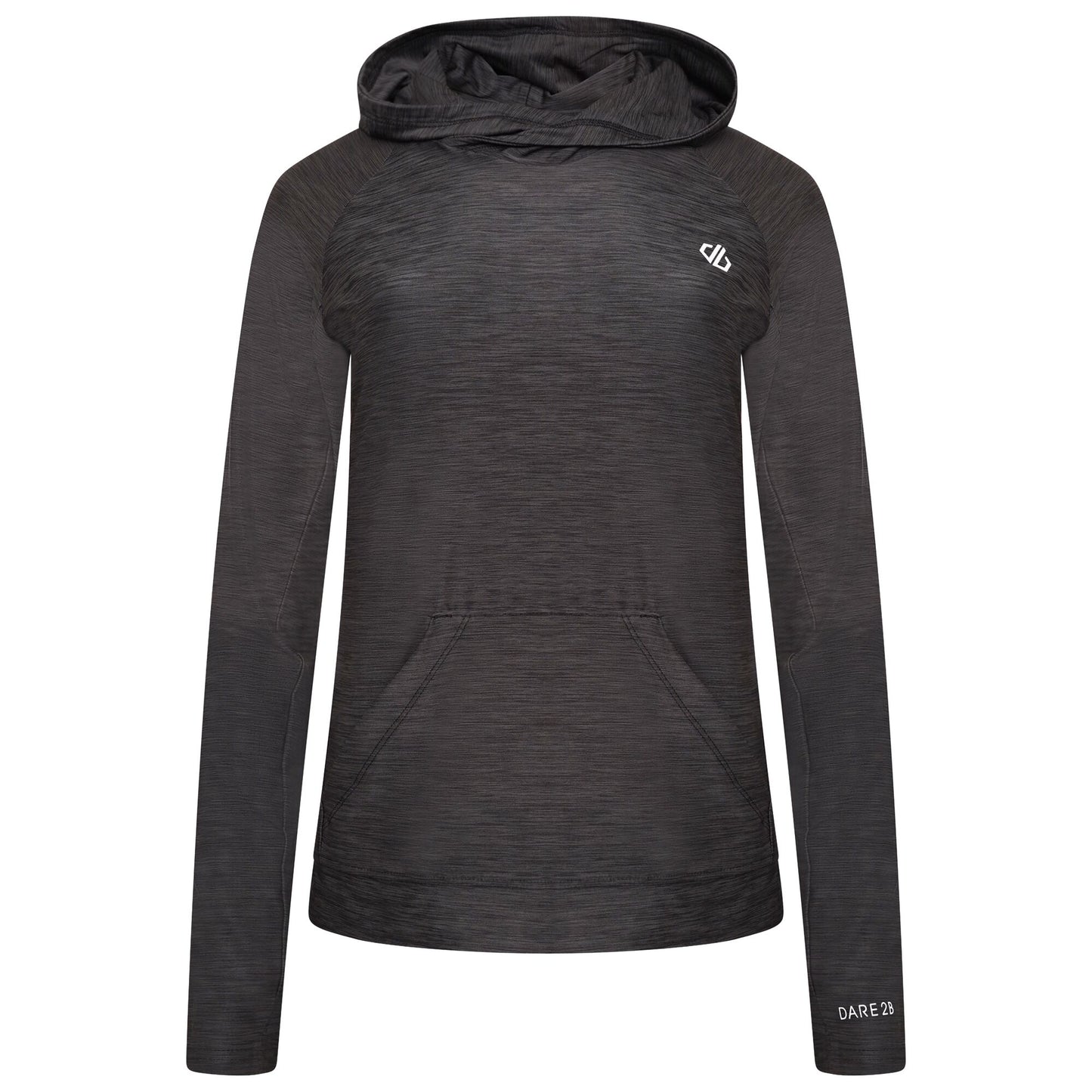 Black - Front - Dare 2B Womens-Ladies Sprint City Lightweight Hoodie
