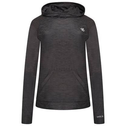 Black - Front - Dare 2B Womens-Ladies Sprint City Lightweight Hoodie