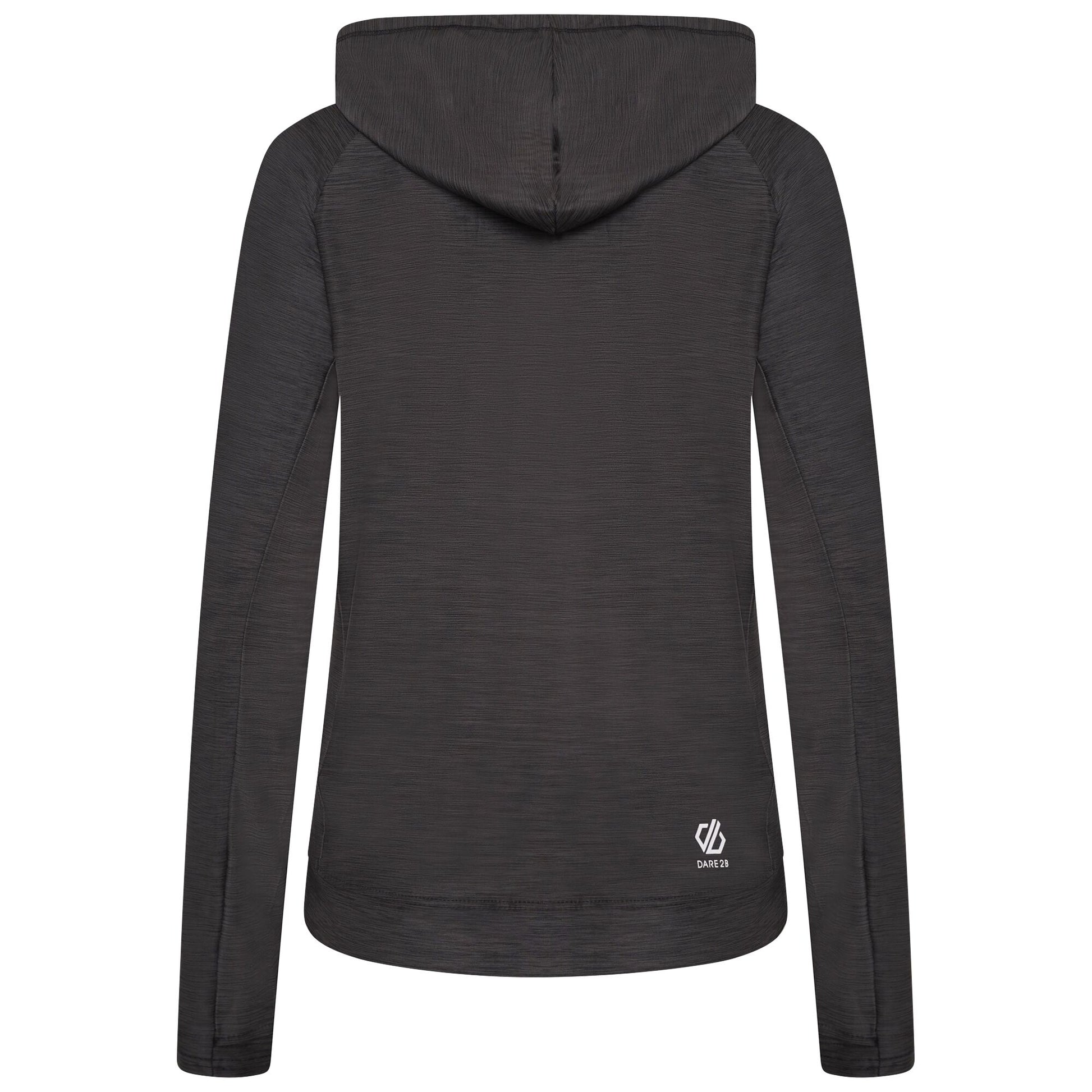 Black - Pack Shot - Dare 2B Womens-Ladies Sprint City Lightweight Hoodie