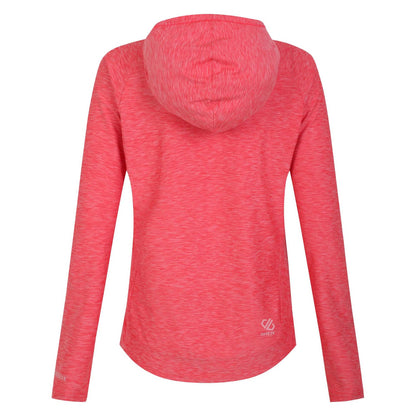Black - Close up - Dare 2B Womens-Ladies The Laura Whitmore Edit Sprint City Lightweight Hoodie