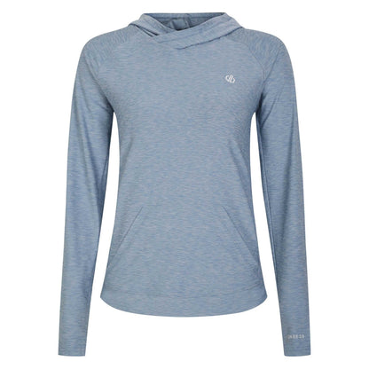 Rainwashed Marl - Front - Dare 2B Womens-Ladies The Laura Whitmore Edit Sprint City Lightweight Hoodie