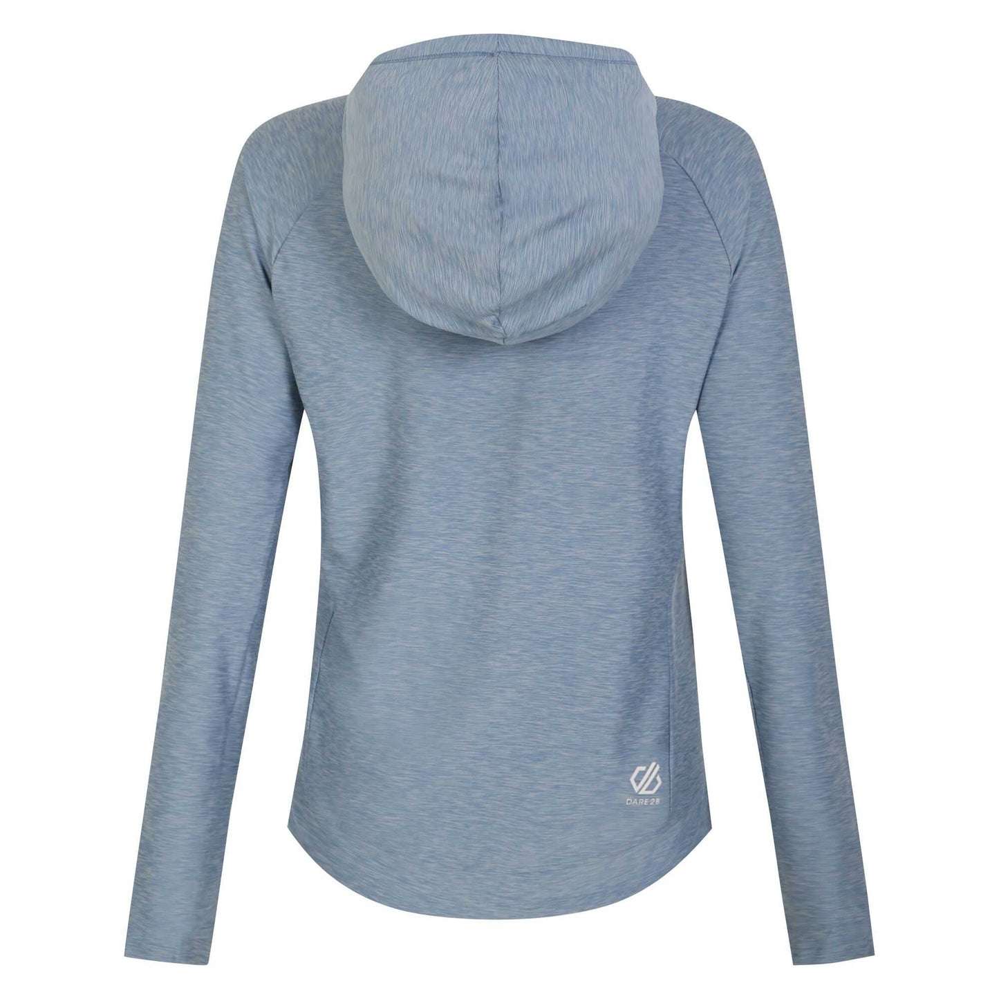 Rainwashed Marl - Back - Dare 2B Womens-Ladies The Laura Whitmore Edit Sprint City Lightweight Hoodie