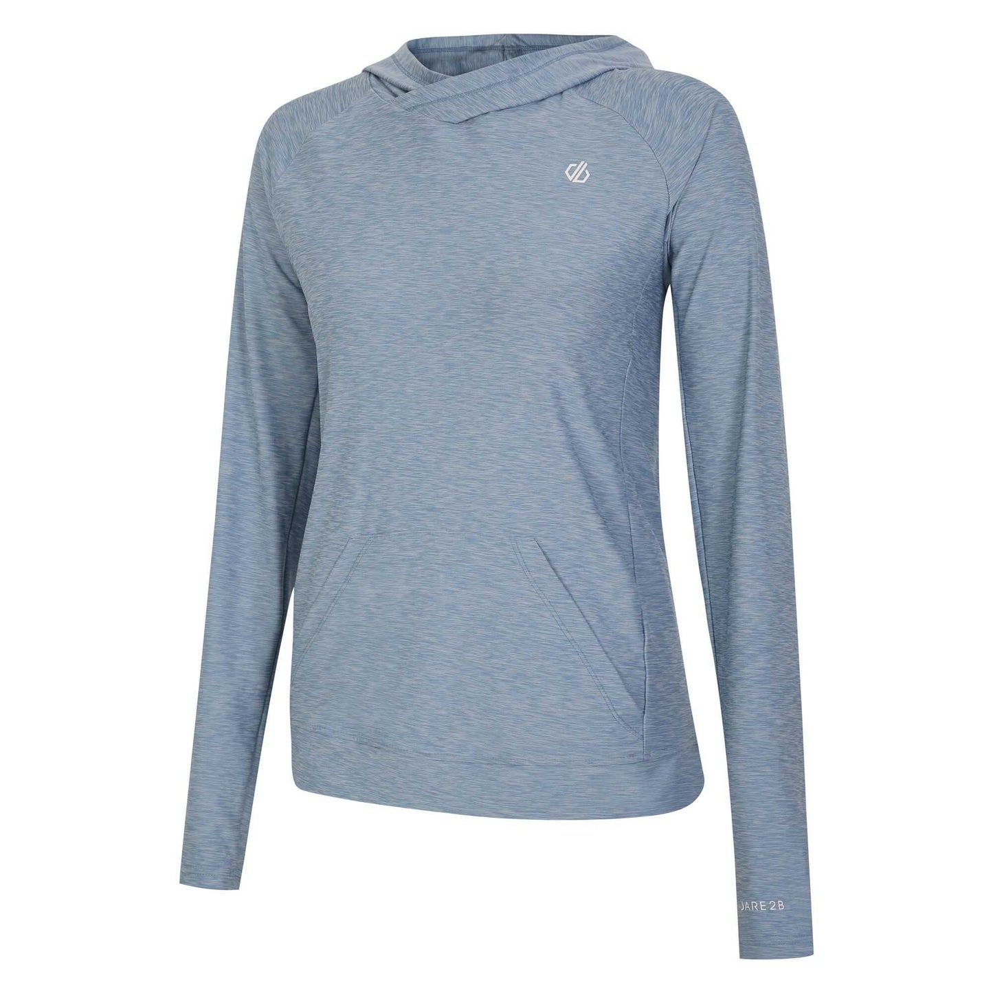 Rainwashed Marl - Side - Dare 2B Womens-Ladies The Laura Whitmore Edit Sprint City Lightweight Hoodie