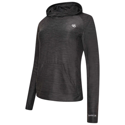 Black - Side - Dare 2B Womens-Ladies The Laura Whitmore Edit Sprint City Lightweight Hoodie