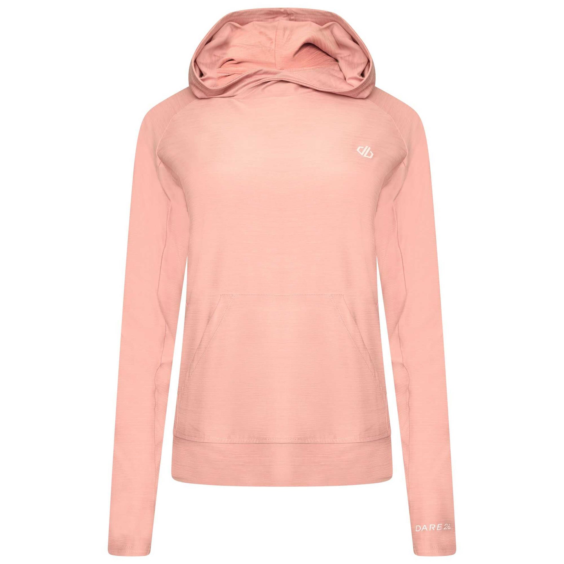 Powder Pink - Front - Dare 2B Womens-Ladies The Laura Whitmore Edit Sprint City Lightweight Hoodie