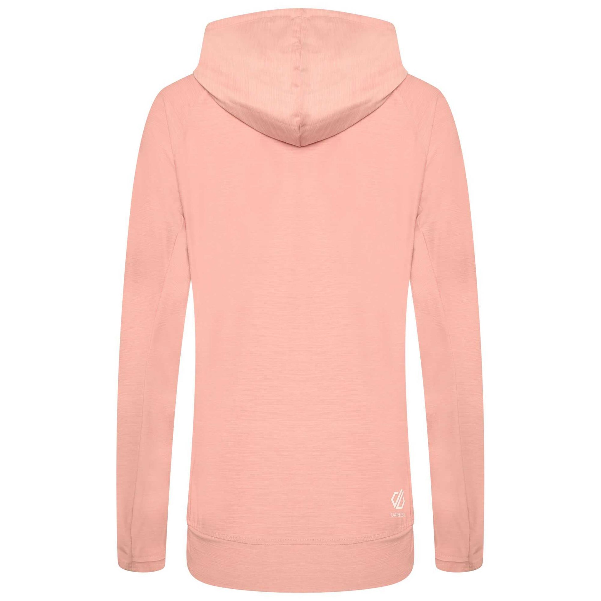 Powder Pink - Back - Dare 2B Womens-Ladies The Laura Whitmore Edit Sprint City Lightweight Hoodie