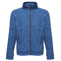 Navy Marl - Front - Regatta Mens Thornly Full Zip Fleece