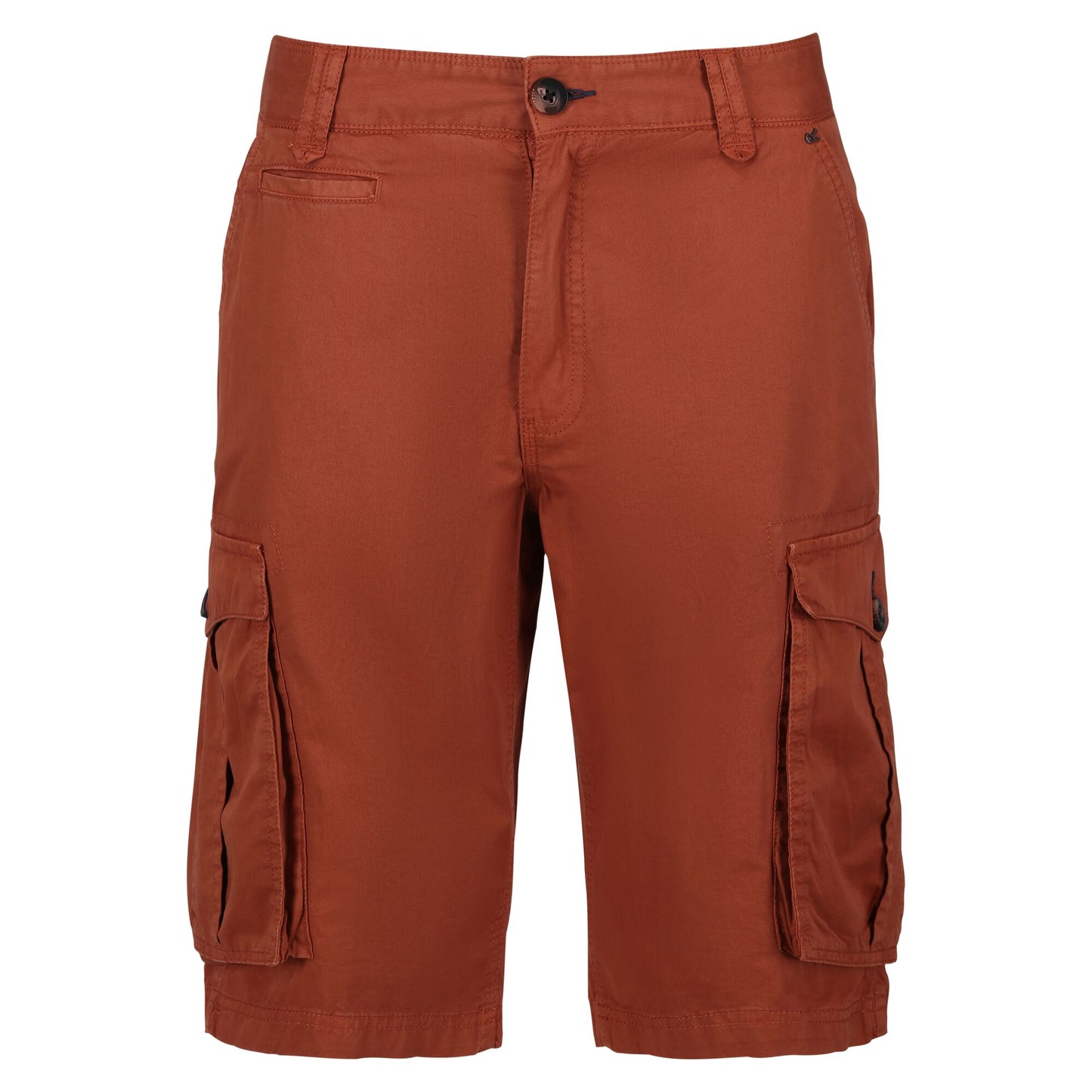 Baked Clay - Front - Regatta Mens Shorebay Vintage Cargo Shorts