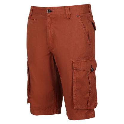 Baked Clay - Side - Regatta Mens Shorebay Vintage Cargo Shorts