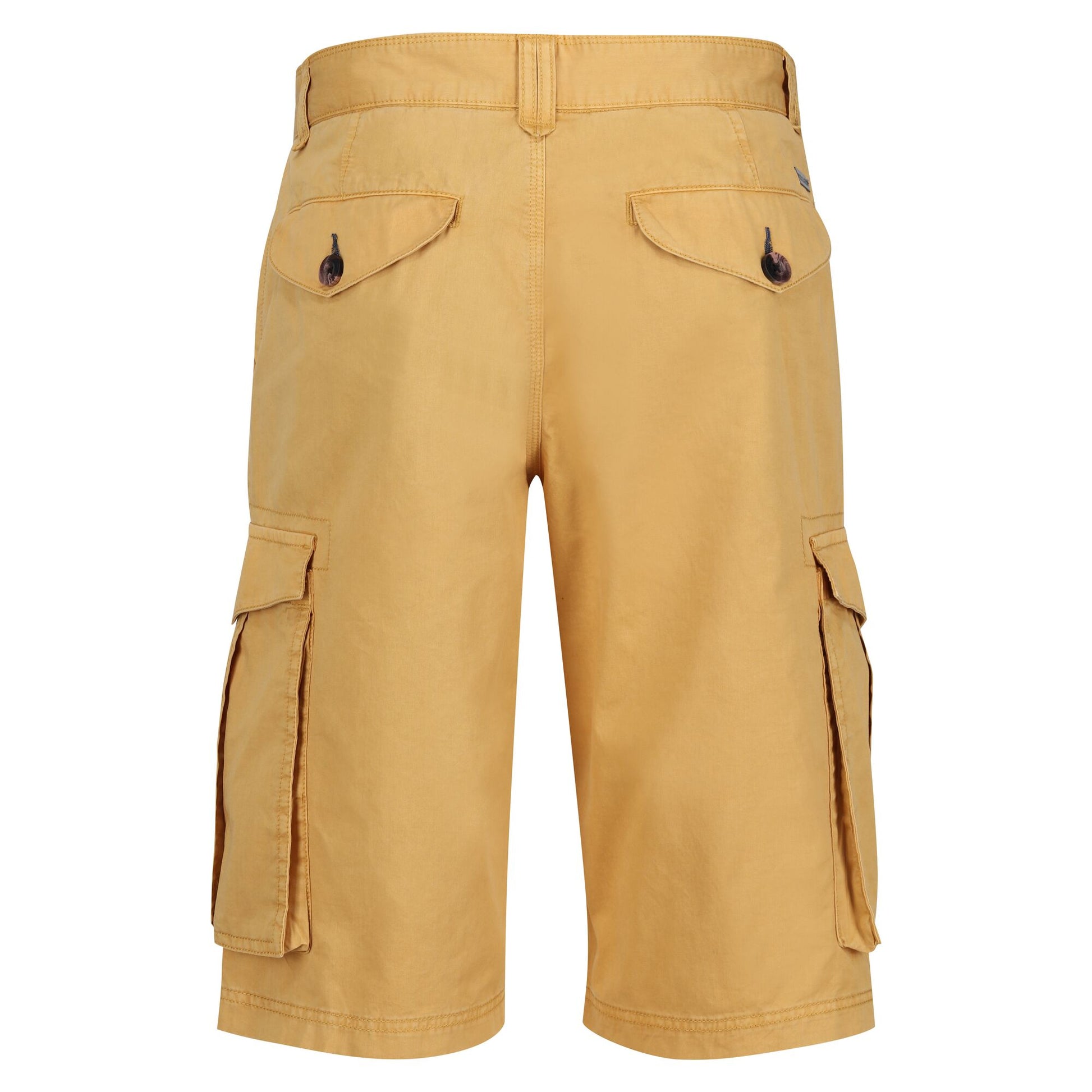 Gold Straw - Back - Regatta Mens Shorebay Vintage Cargo Shorts