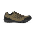 Gold Sand-Flame Orange - Back - Regatta Mens Edgepoint III Low Rise Hiking Shoes