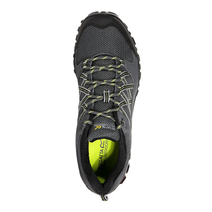 Briar-Lime Punch - Side - Regatta Mens Edgepoint III Low Rise Hiking Shoes