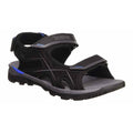 Black-Nautical Blue - Front - Regatta Mens Kota Drift Open Toe Sandals