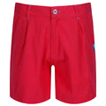 Coral Blush - Front - Regatta Kids Damita Vintage Look Shorts