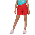 Coral Blush - Back - Regatta Kids Damita Vintage Look Shorts