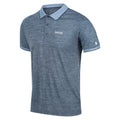 Sky Blue - Pack Shot - Regatta Mens Remex II Polo Shirt