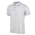 Silver Grey - Pack Shot - Regatta Mens Remex II Polo Shirt