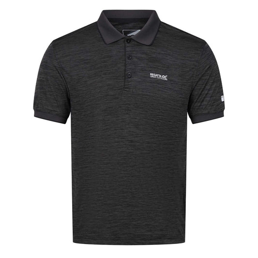 Ash - Front - Regatta Mens Remex II Jersey Polo Shirt