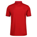 Danger Red Solid - Back - Regatta Mens Remex II Polo Shirt